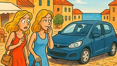 Vic: Hodaju dvije plavuše ulicom…