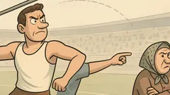 Vic: Bacač koplja kaže kolegi...