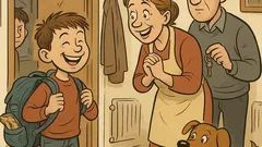 Vic: Ivica se vraća iz škole...