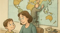 Vic: Kaže mali Marko mami za atlas