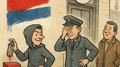 Vic: Grafit u pošti u Sarajevu…