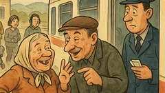 Vic: Baba bez zuba ide u vlak