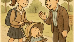 Vic: Baš vam je pametna beba u parku