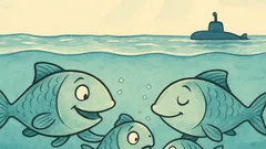 Vic: Na pučini pliva obitelj srdela...