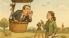 Vic: Putnik u balonu traži pomoć