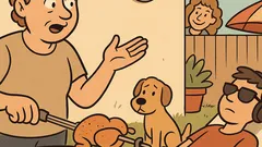 Vic: Okreći se, sine, da ne zagoriš!