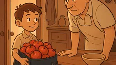 Vic: Došao mali Ivica kući s jabukama