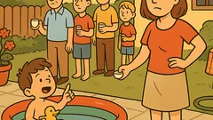 Vic: Mama, kad punimo bazen vodom?