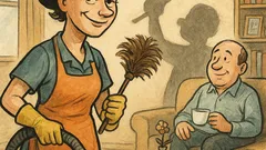 Vic: Čistim po kućama. Šifra: lopov.