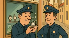 Vic: Zašto policajci ližu satove?