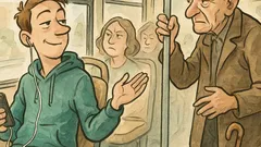 Vic: Ulazi starac u autobus i moli