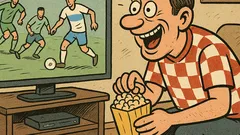 Vic: Hrvat gleda Slovence na SP-u...