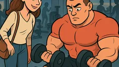 Vic: Dođe žena u teretanu i...