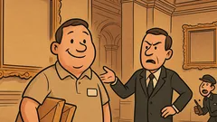 Vic: Mujo se zaposlio u muzeju…