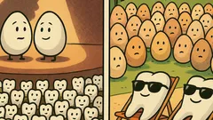 Vic: 2 jaja i 100 zuba?