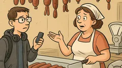 Vic: Ulazi informatičar u mesnicu...