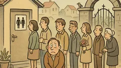 Vic: Koja je razlika između WC-a i groblja?