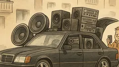 Vic: Ukraden Mercedes 600 SEL...