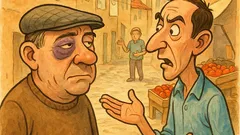 Vic: Ide Jura ulicom, ispod oka masnica