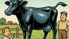 Vic: Prodajem kravu: crna, metalik