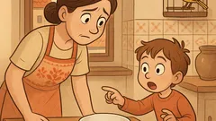 Vic: Mama, mama! Švaba u mlijeku!