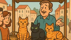 Vic: Prodajem tri mačke: dvije različite…